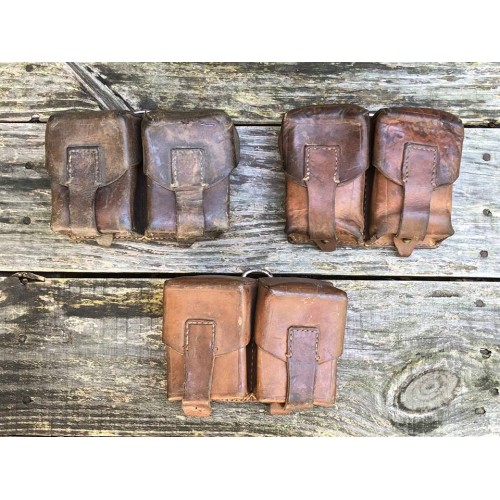 Yugoslavian Mauser Leather Ammo Pouch